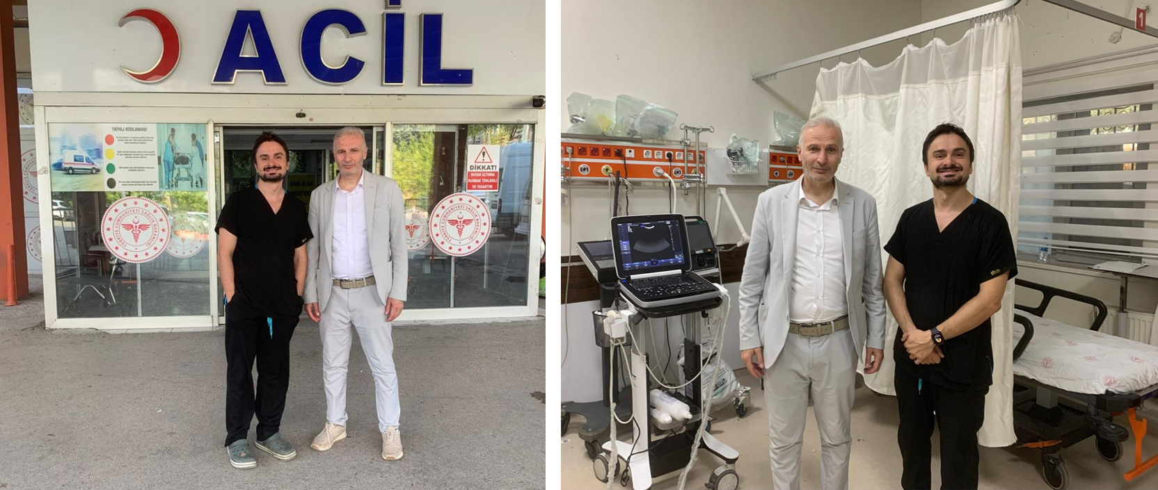 Acil Tıp Uzmanları Derneği (ATUDER) Başkanı Prof. Dr. Başar Cander, Şırnak Devlet Hastanesi Acil Servisini Ziyaret Etti